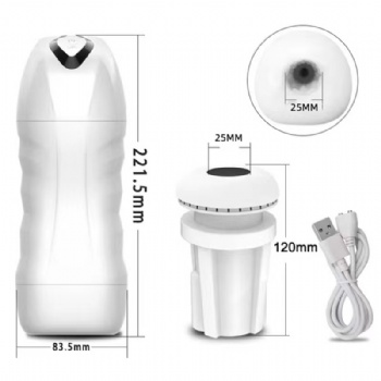 Sucking vibration masturbation cup